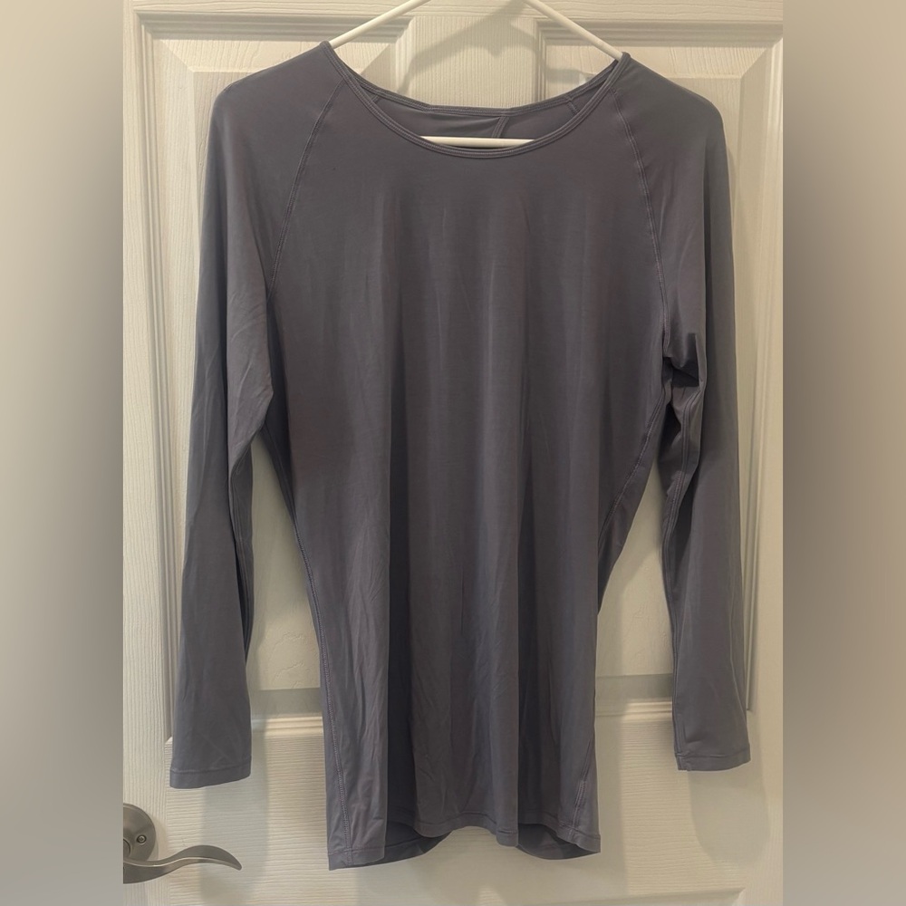 Lululemon Deep Stretch Long Sleeve Top - Gray